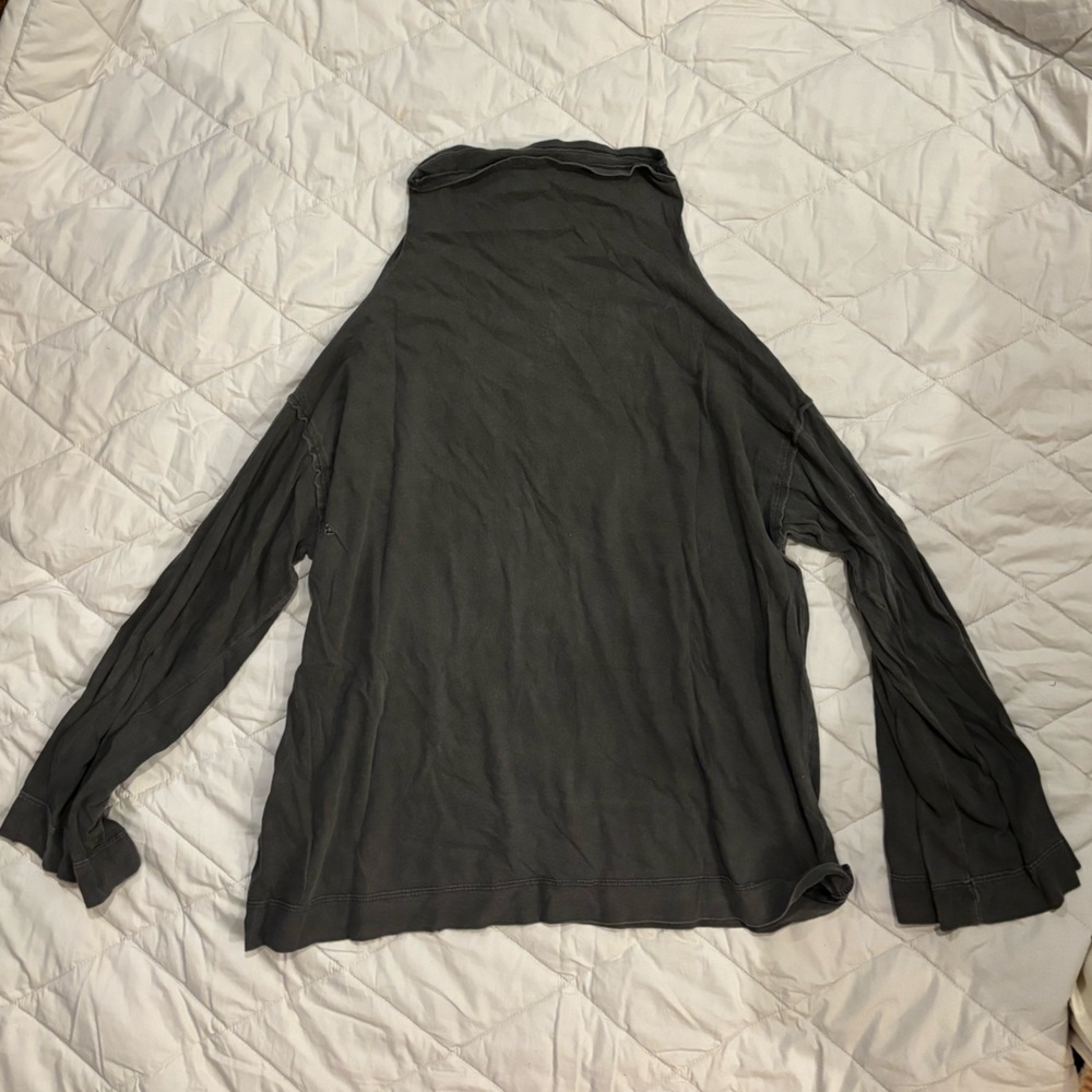 Free people cow neck cotton shirt